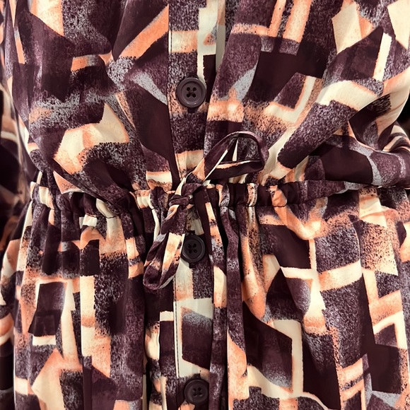 Adorne Woman Drawstring Shirtdress - Picture 4 of 8